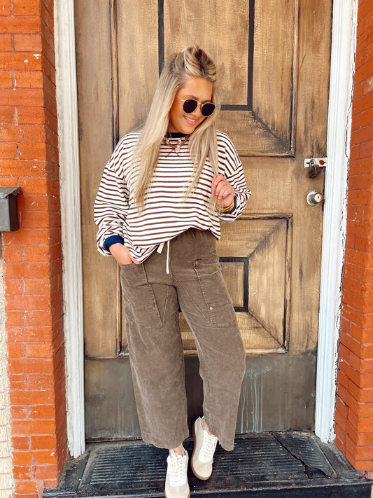 Emory Stripe Top