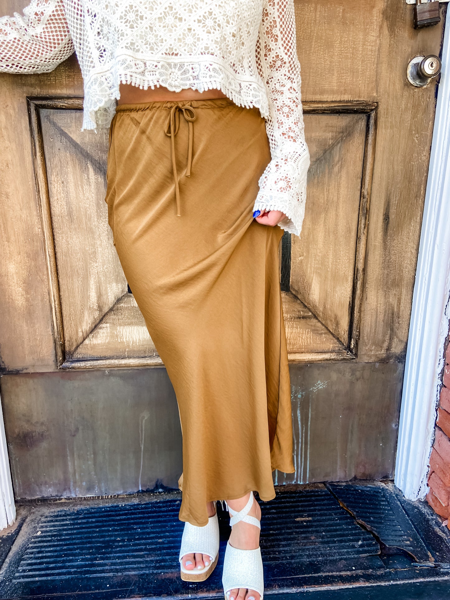 Fast Lane Maxi Skirt