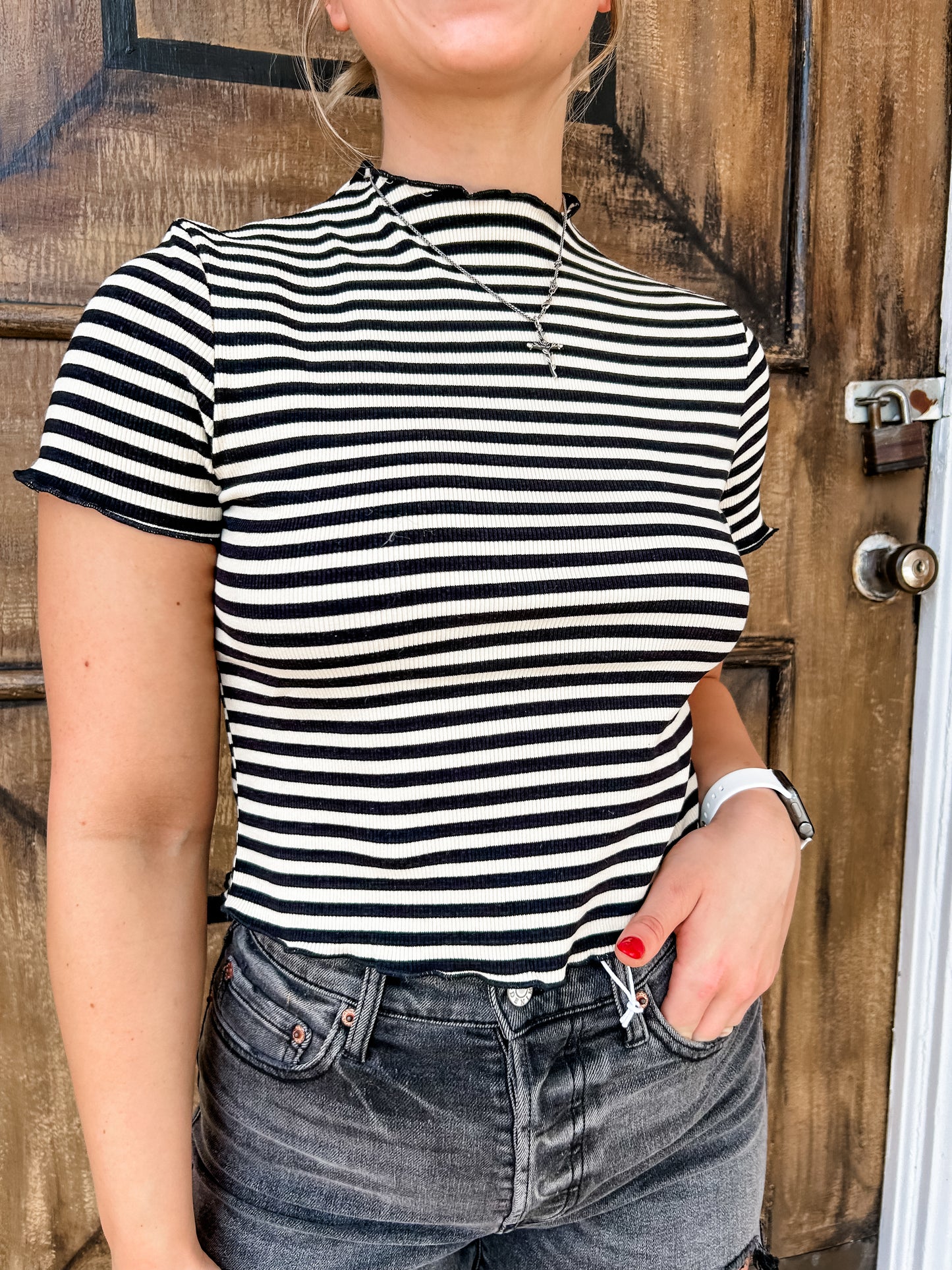 Inspired By Stripes Top