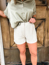 Oatberry Linen Shorts