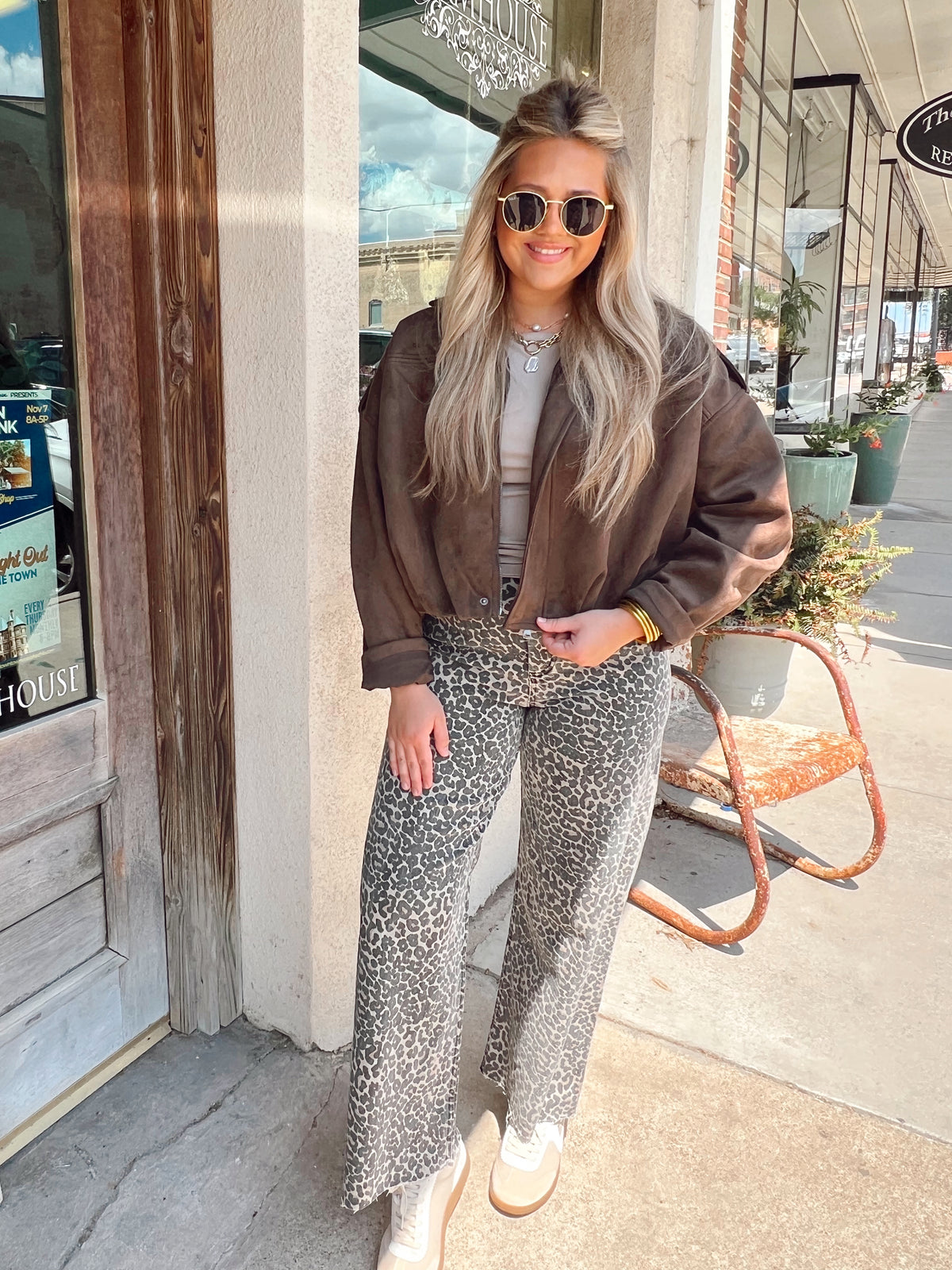 Dakota Suede Bubble Jacket