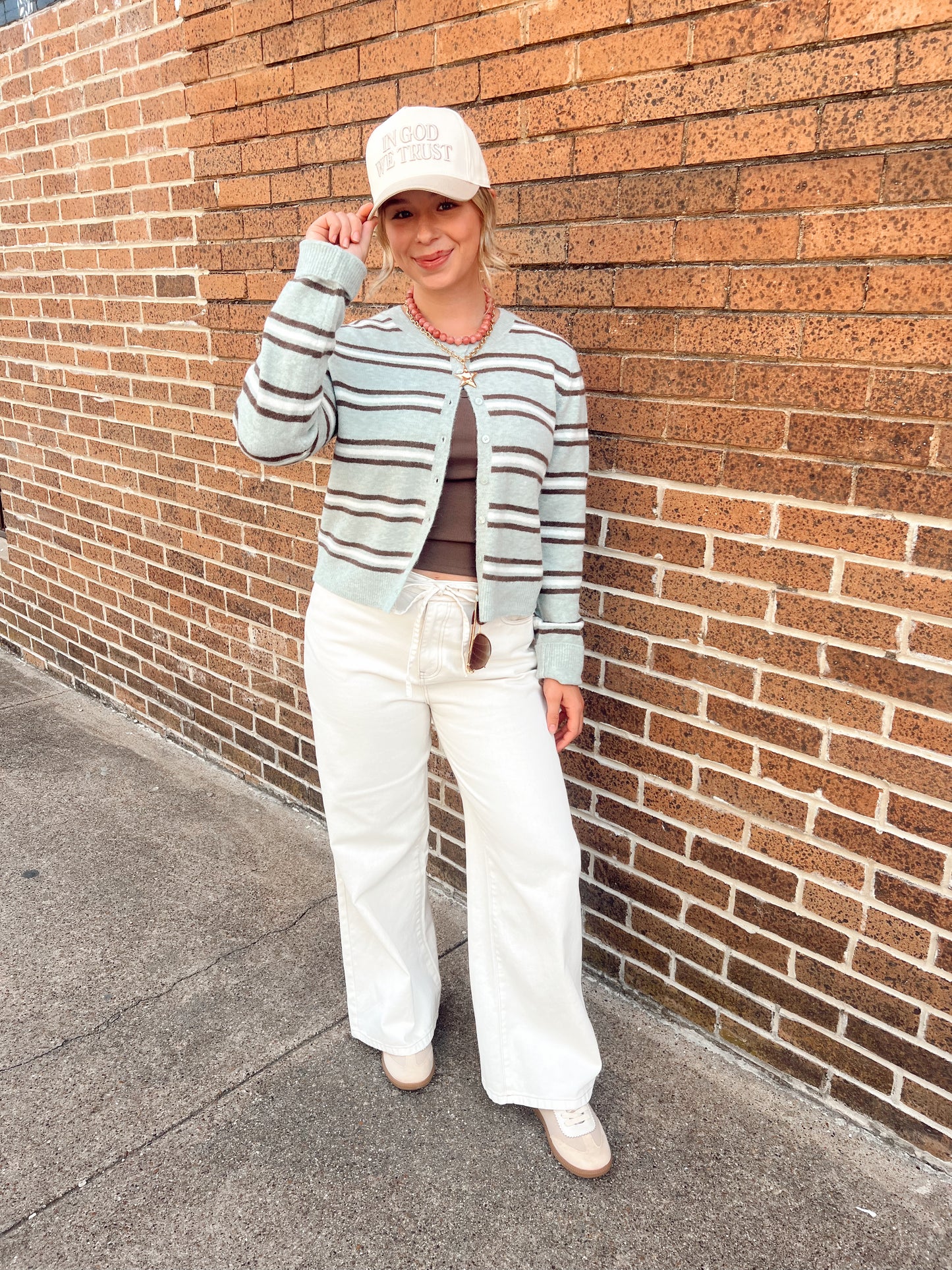 Z Supply Medina Stripe Cardigan