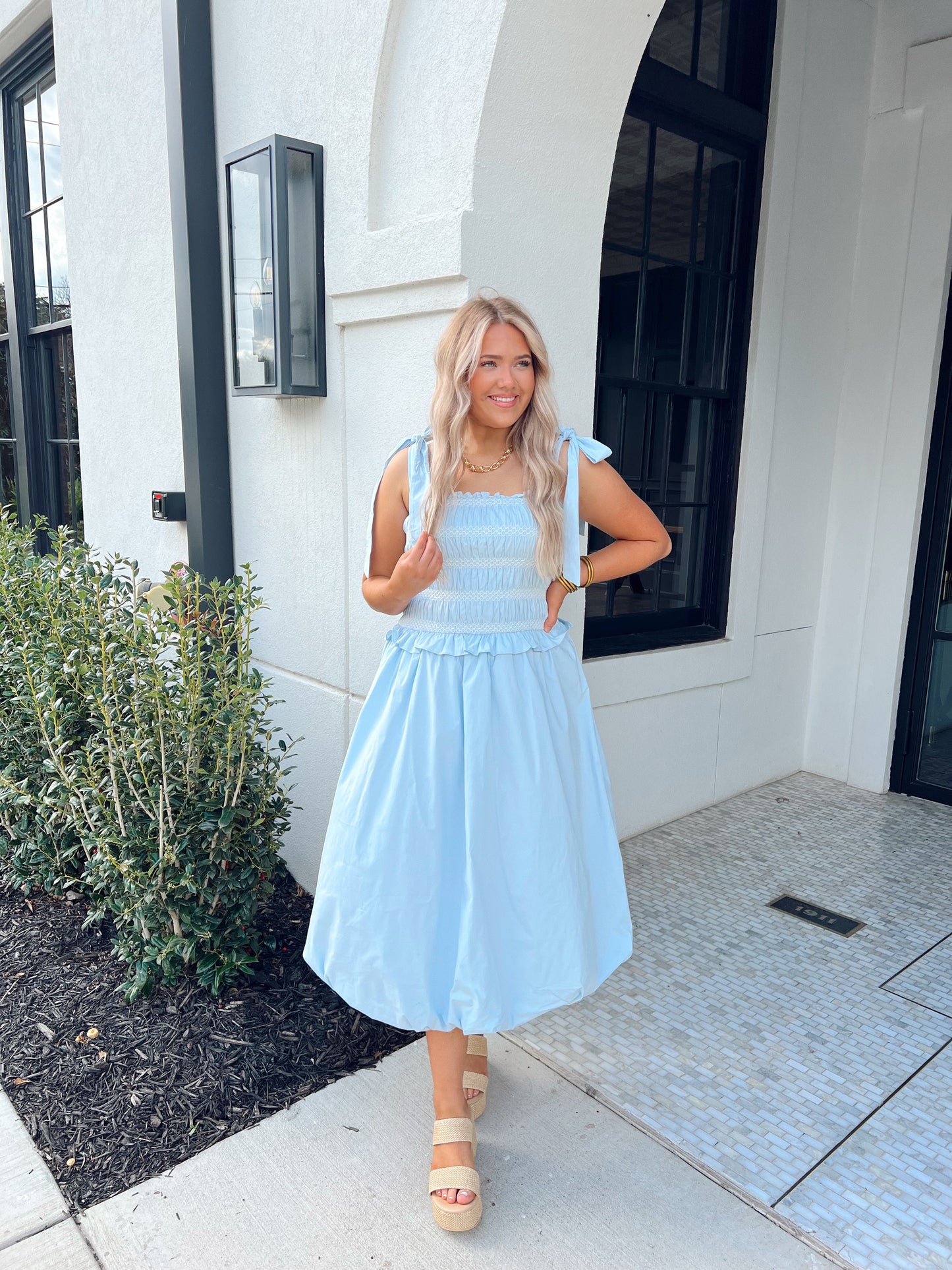 Eden Light Blue Dress