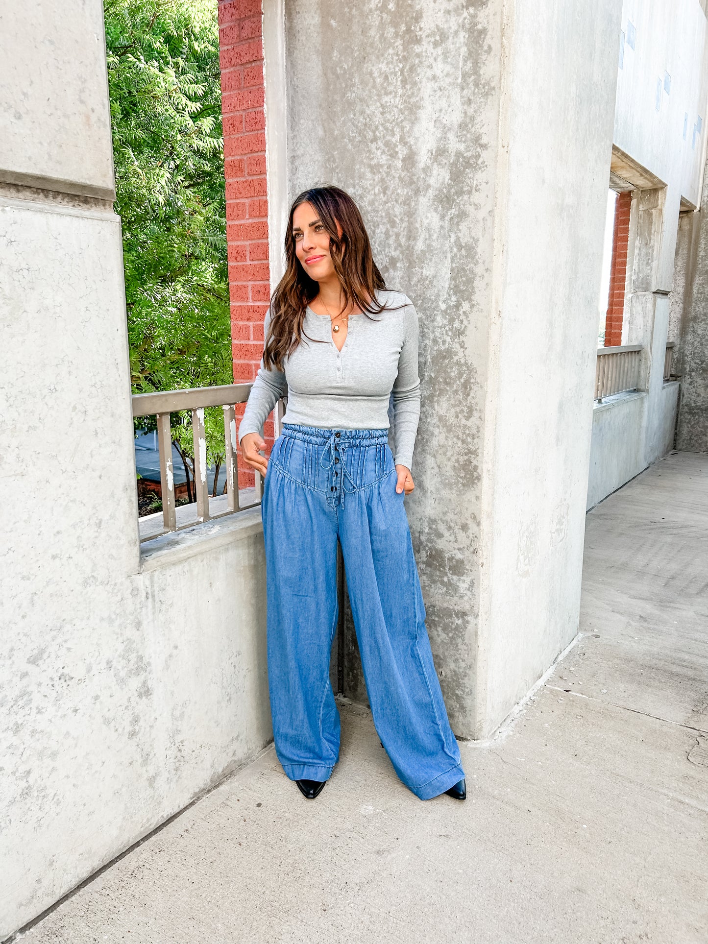 Lucky Girl Denim Pant