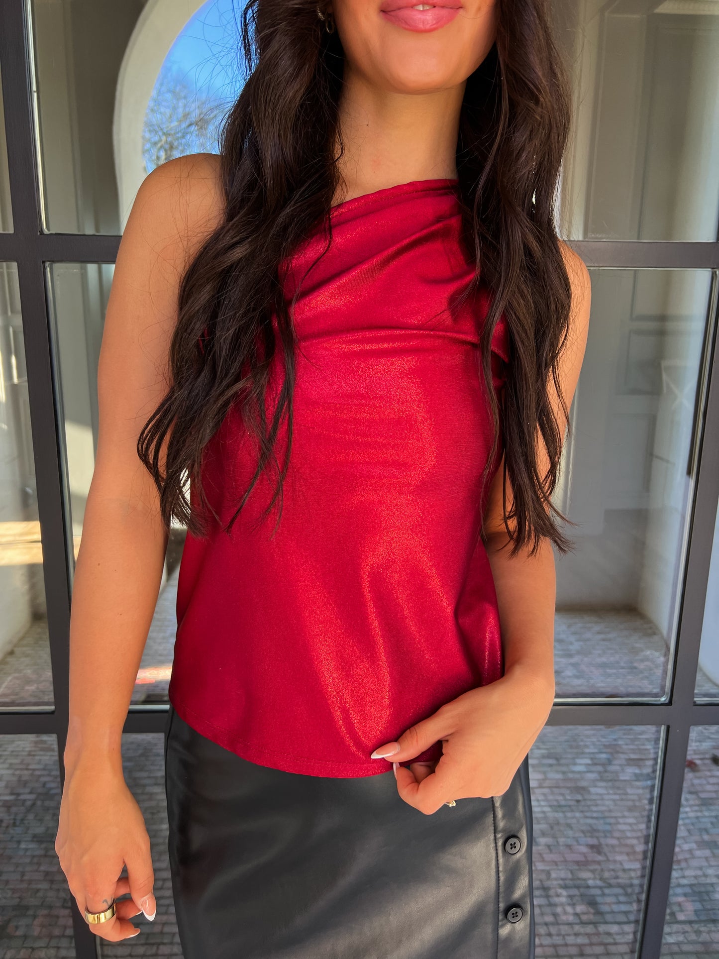 Holiday Magic One-Shoulder