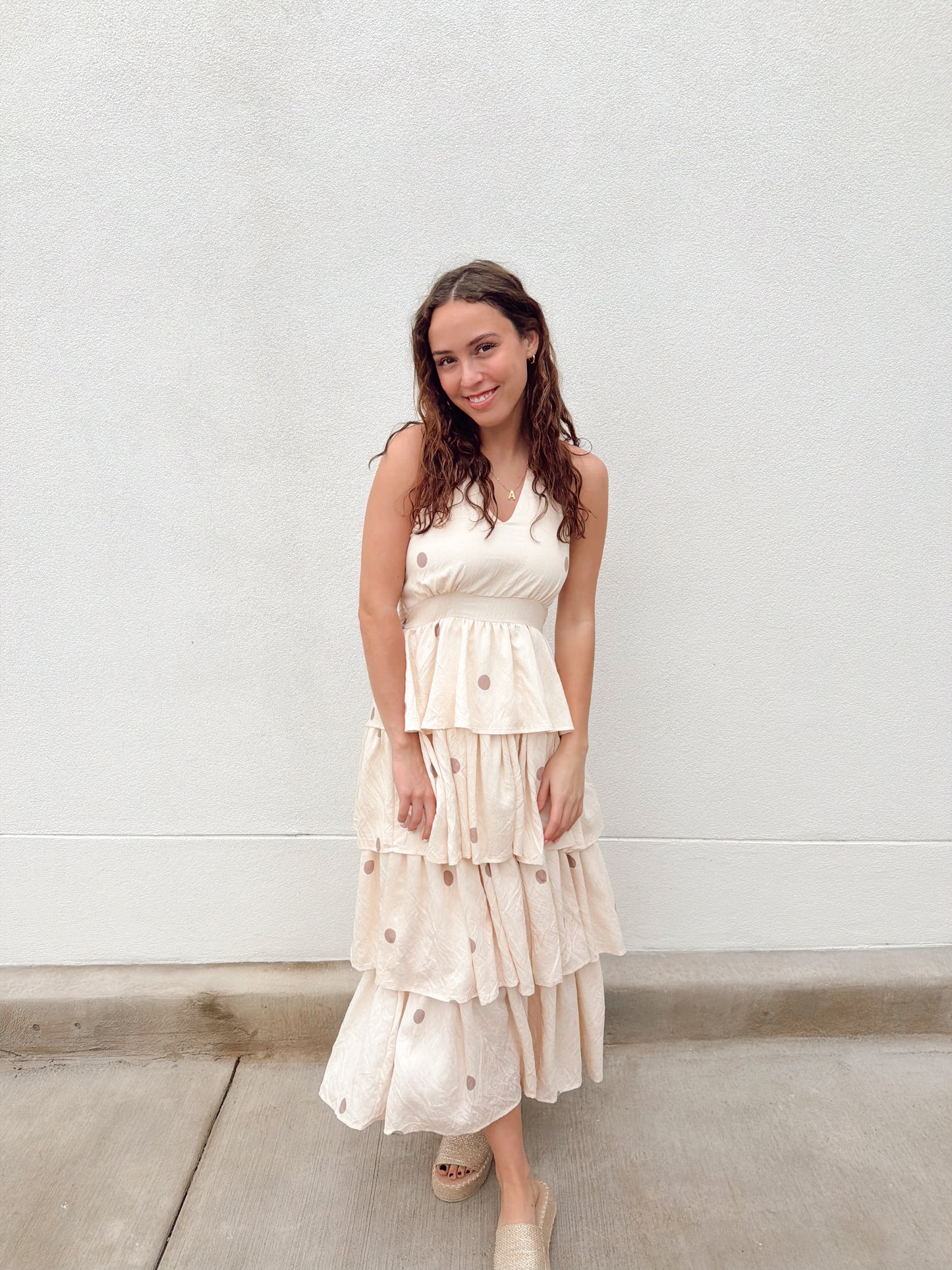 Sophie Dot Ruffle Dress