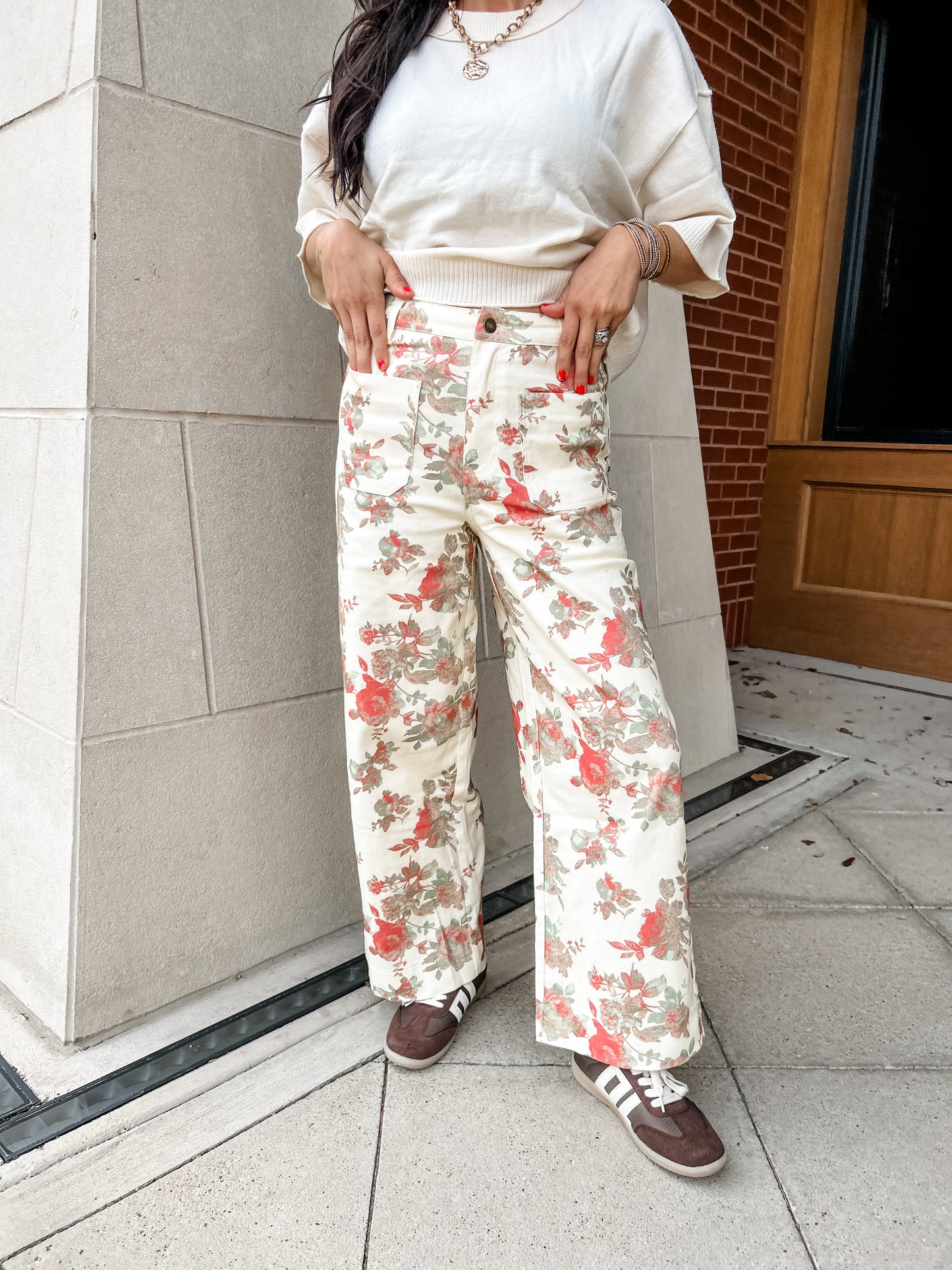 Sunday Stroll Floral Pant