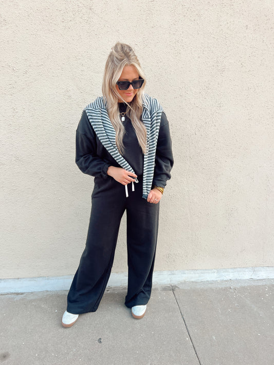 Midnight Stripe Knit