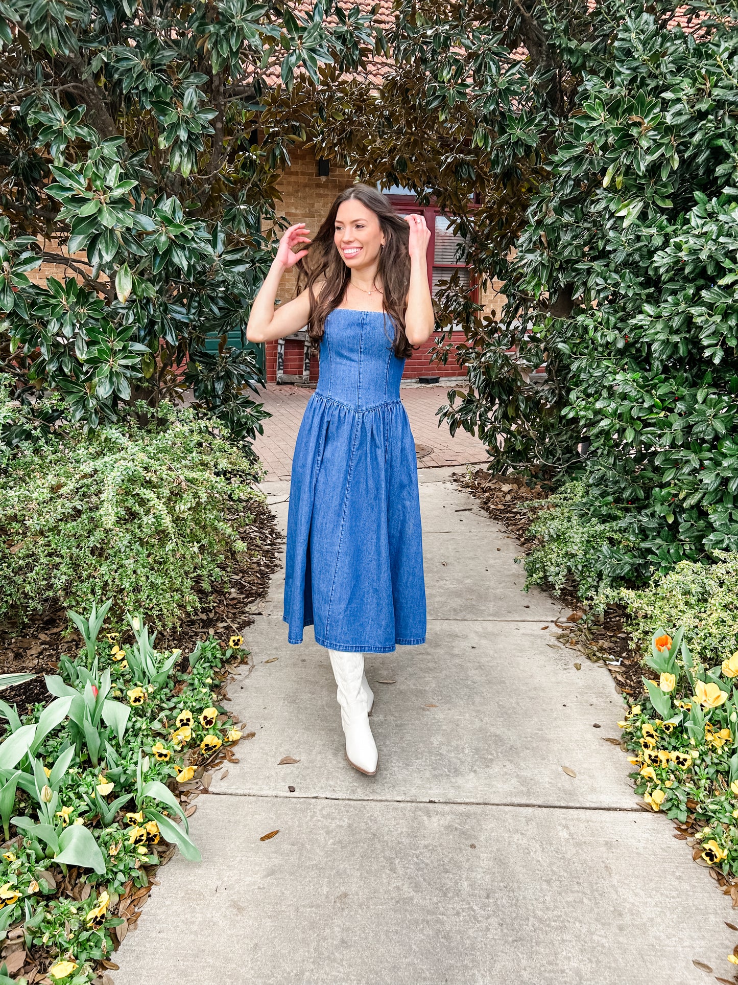 Madeline Denim Dress