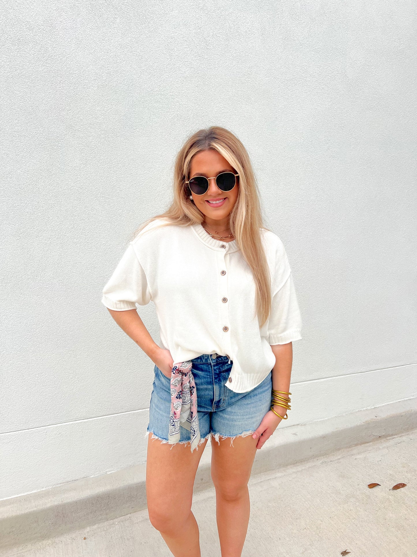 Courtney Cream Cardi