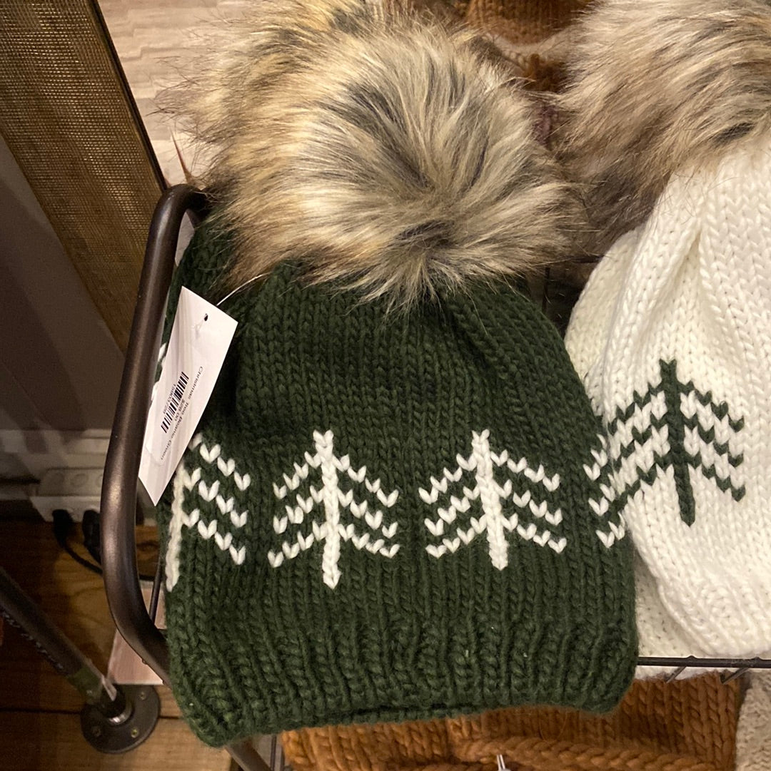 Christmas Tree Beanie Green