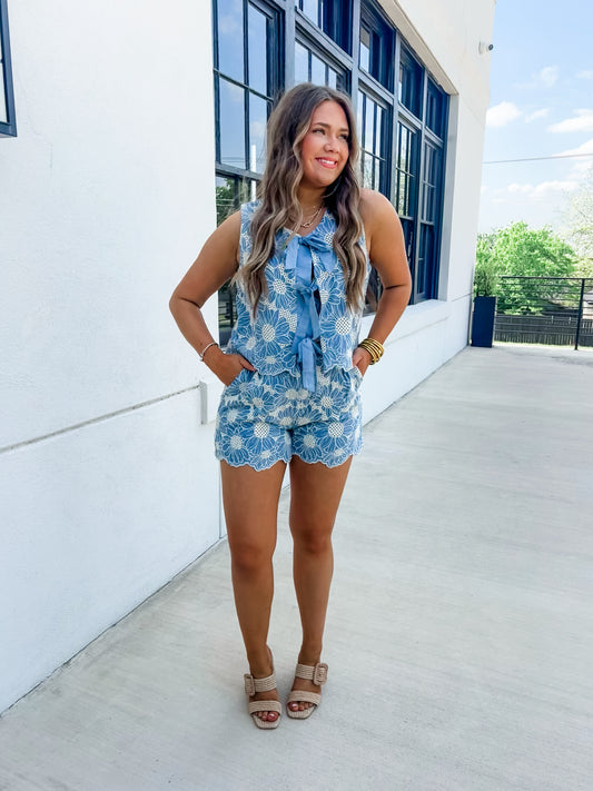 Oceanside Eyelet Set