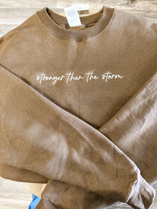 Stronger Than The Storm Sweatshirt
