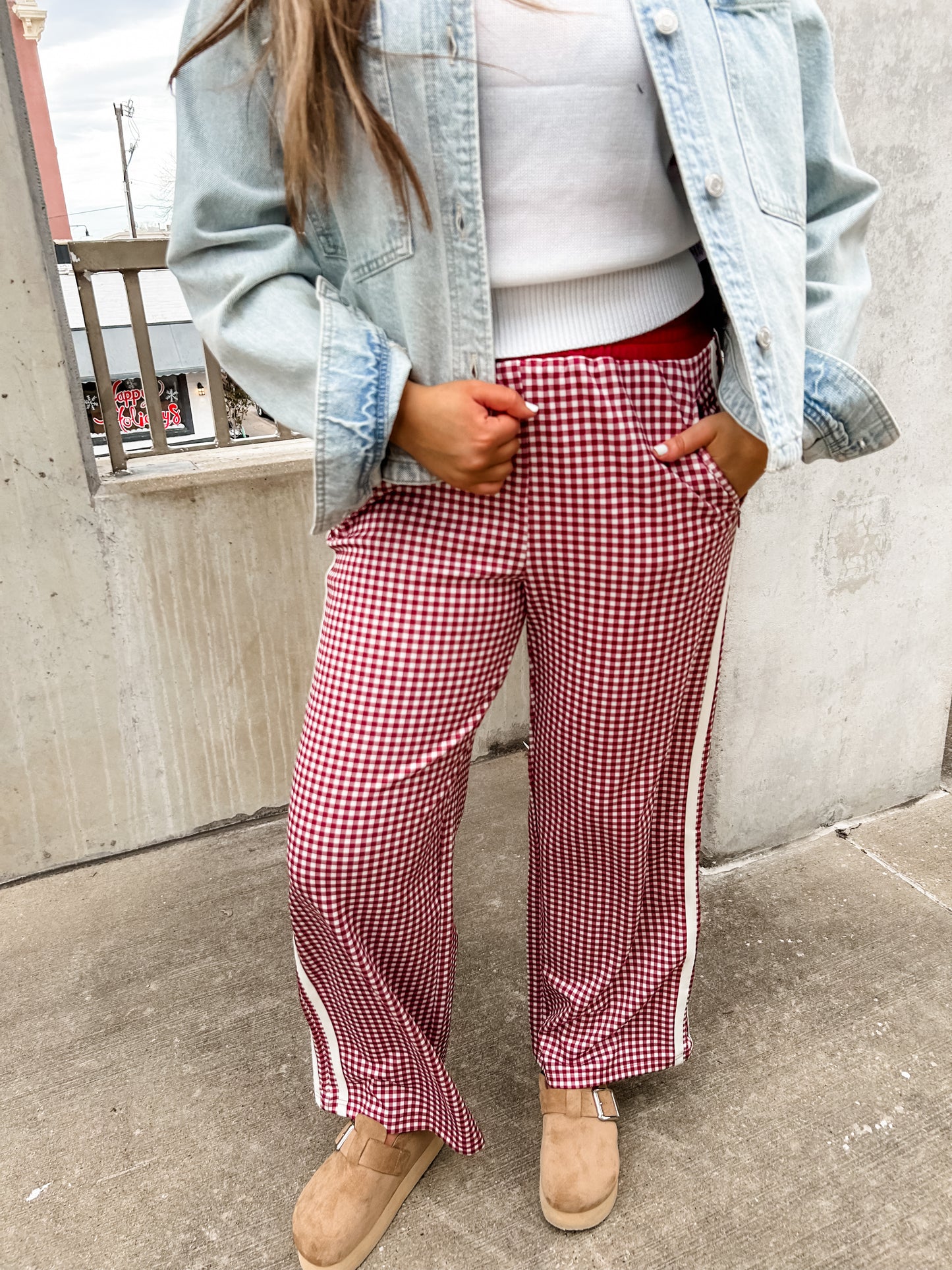 Weekend Gingham Pant