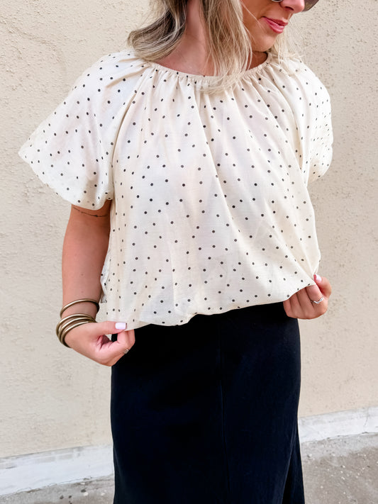 Bubble & Dot Top