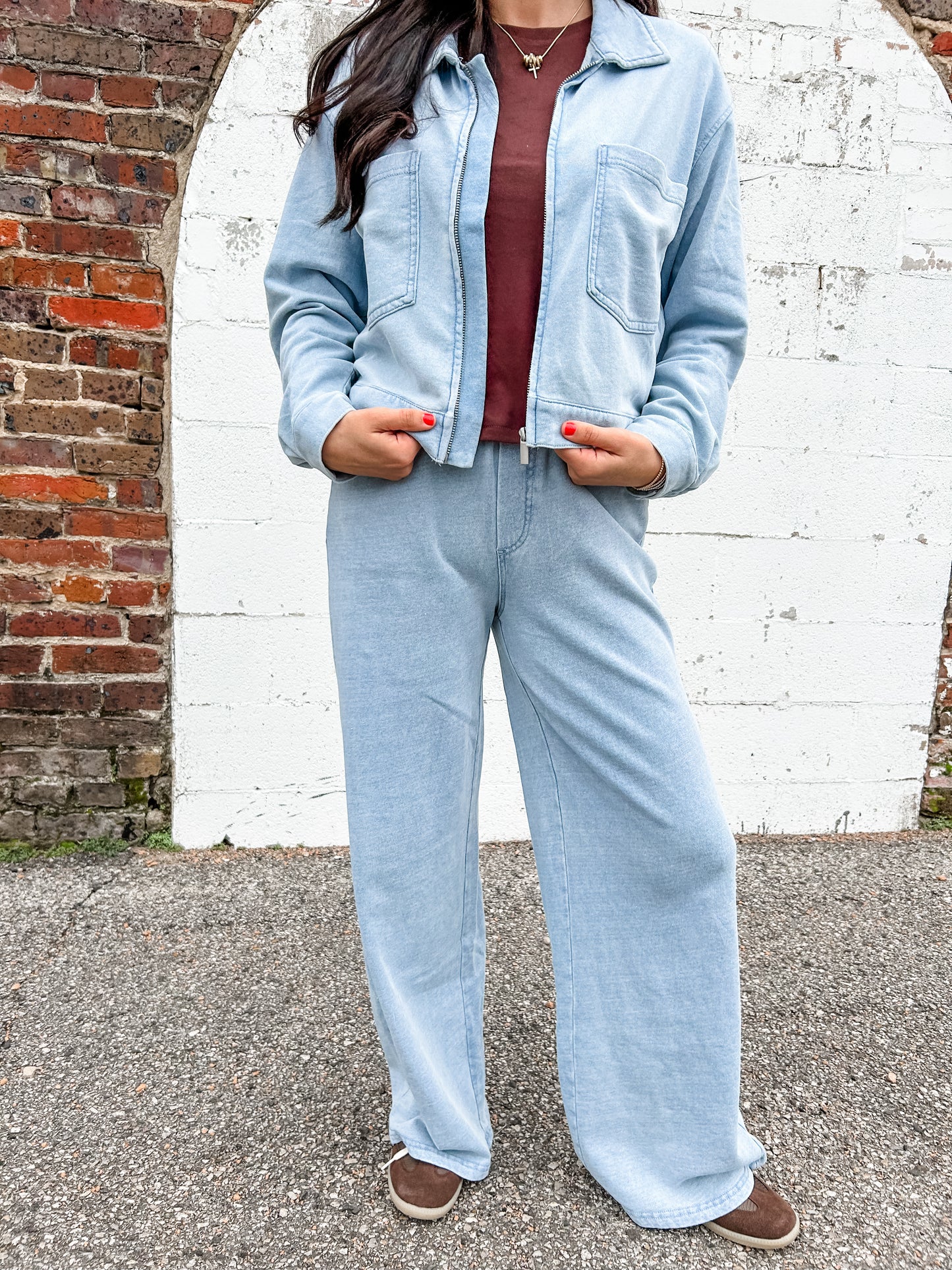 Z Supply Entourage Knit Denim Pant