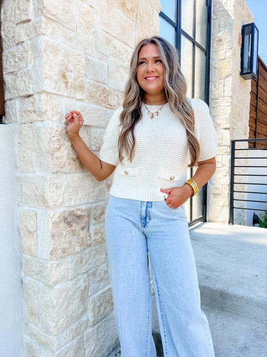 Summer Dreams Sweater Cream