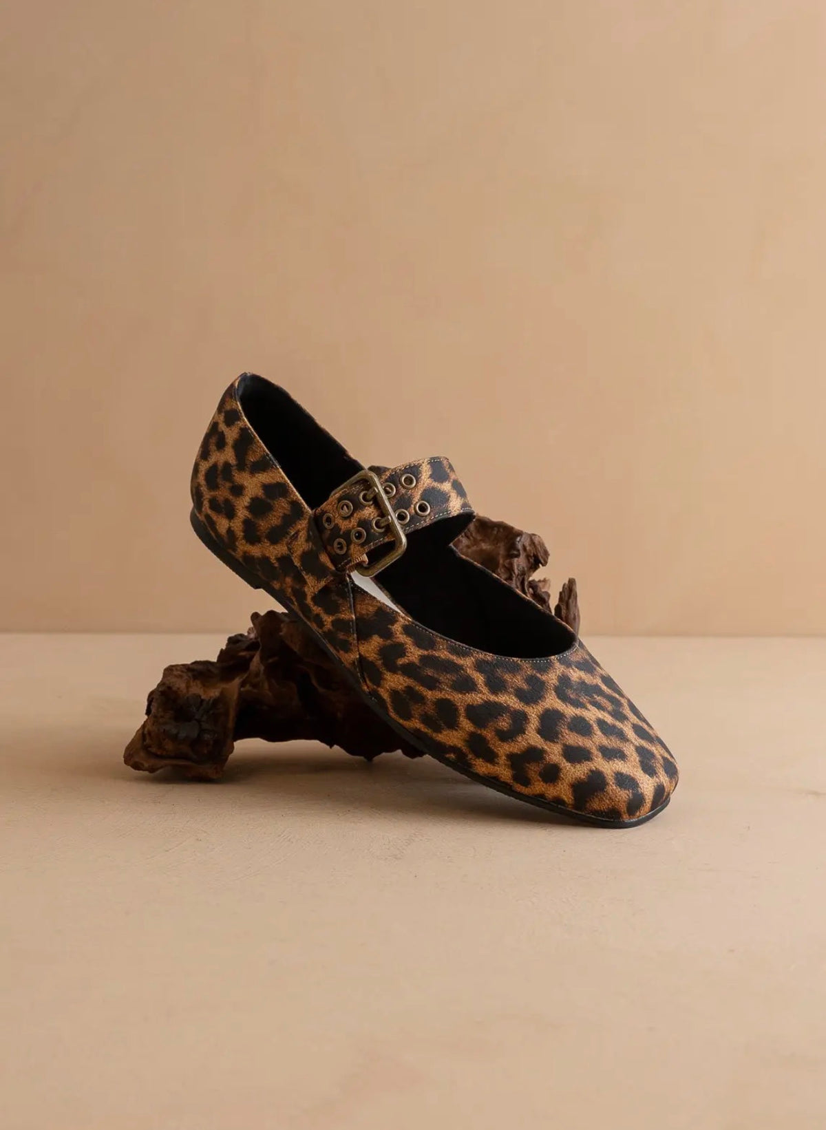 Soho Leopard Mary Jane