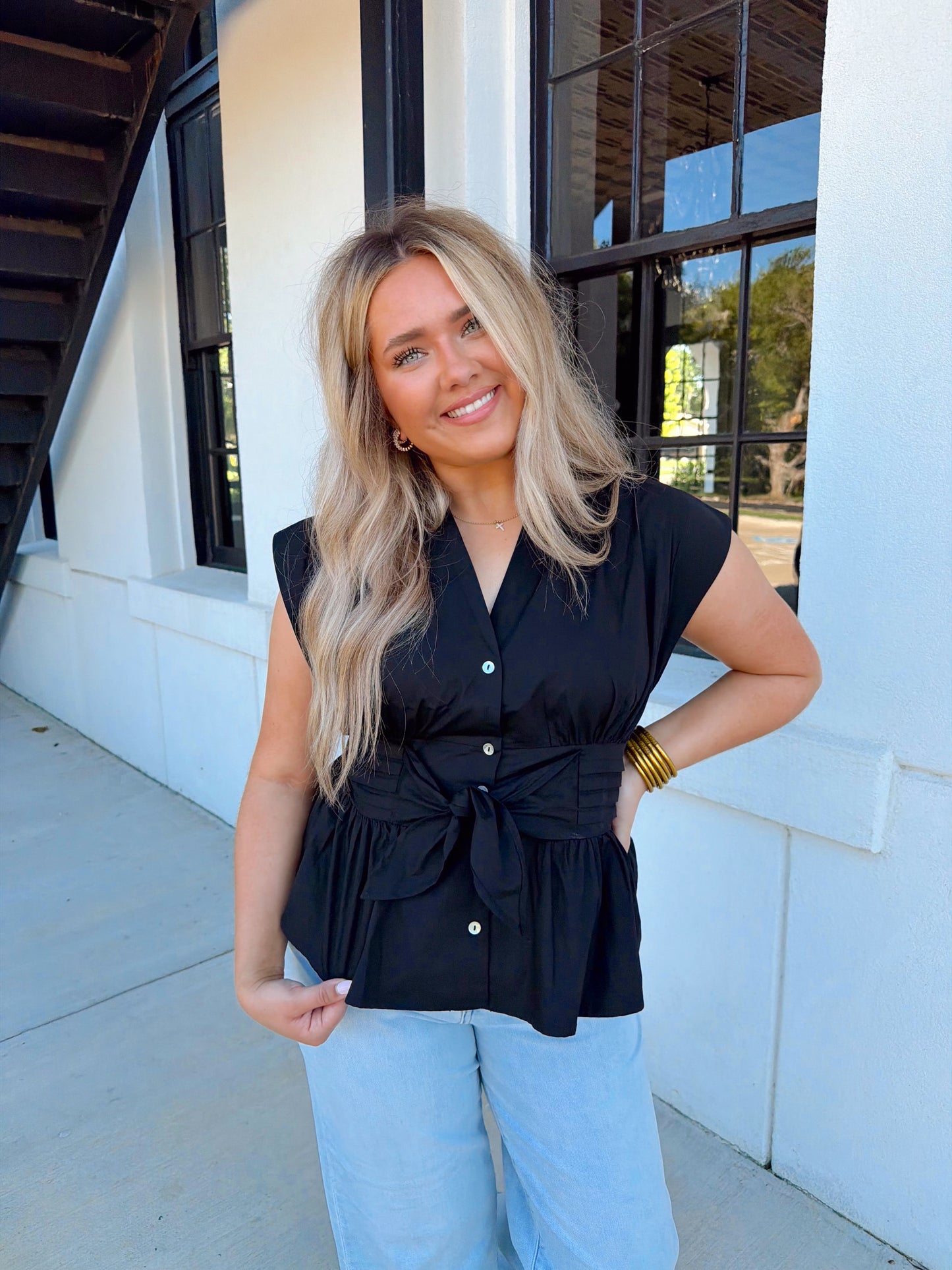 Sweetheart Knot Blouse