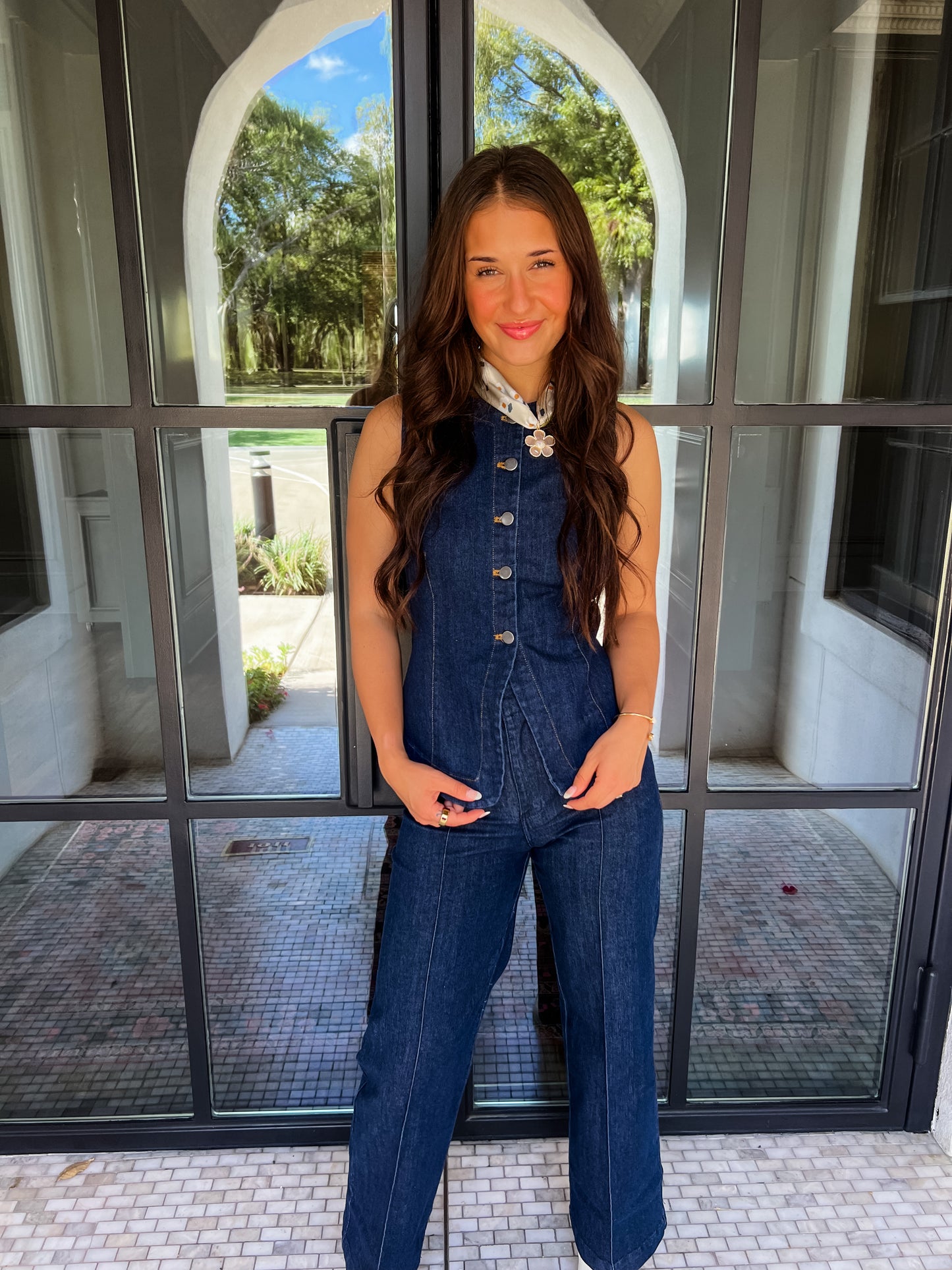 Fall Brunch Date Vest