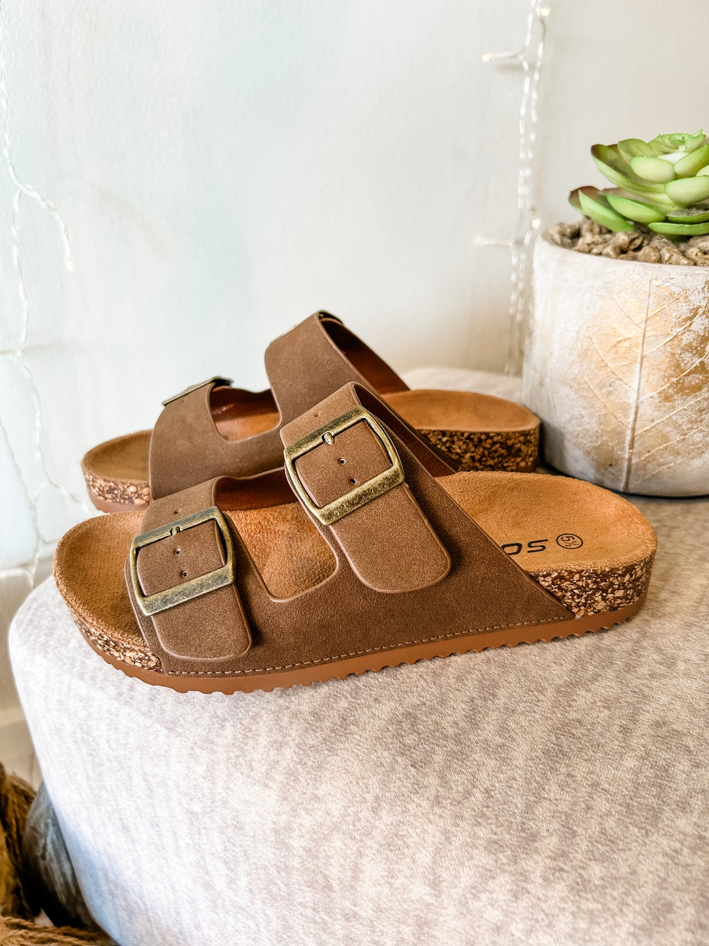 Jete Brown Sandal