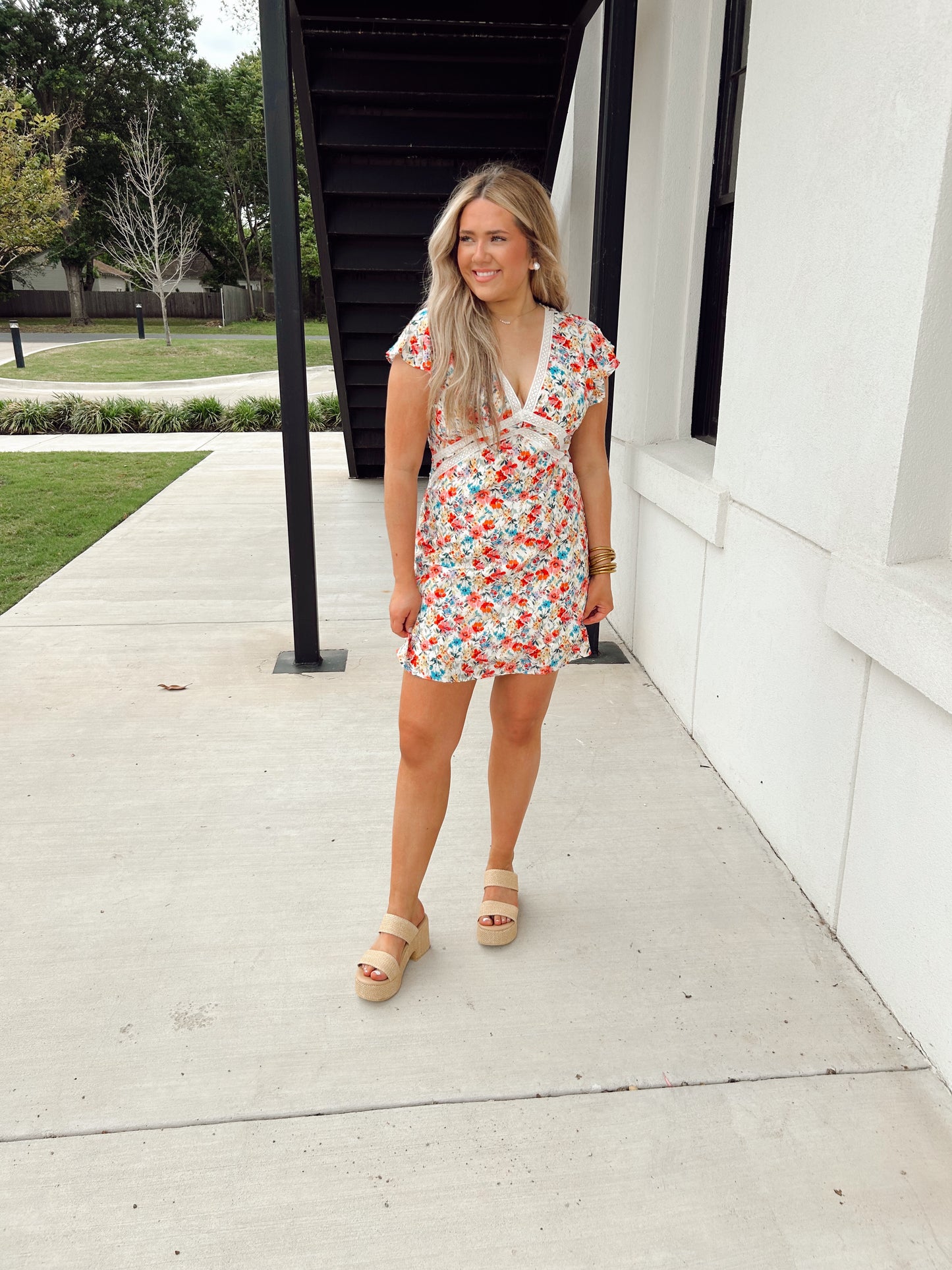 Cove Multi Color Mini Dress