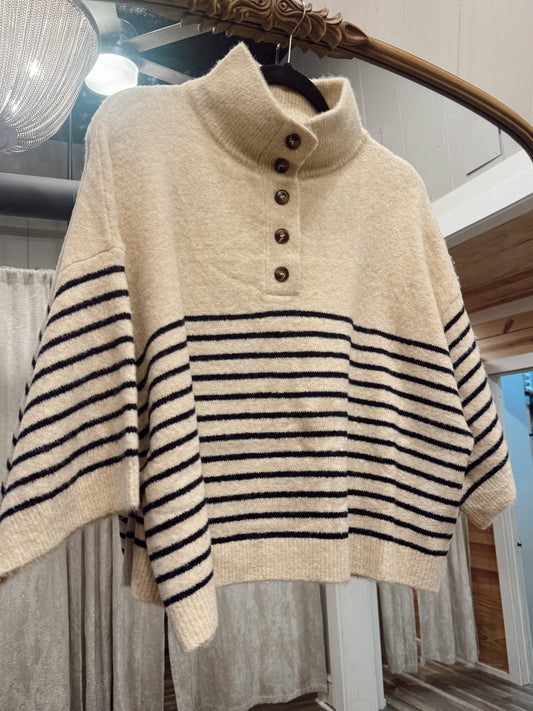 Stevie Stripe Sweater