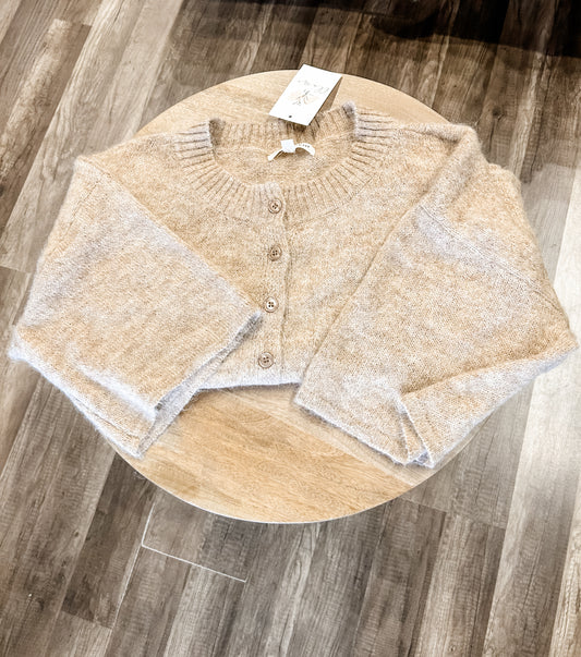 Lou Cardigan Taupe