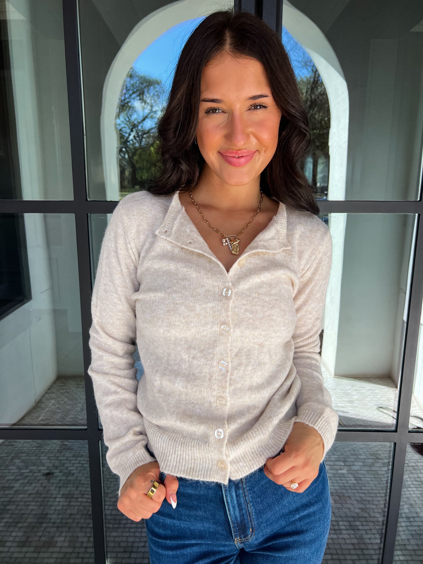 Cream Cutie Cardigan