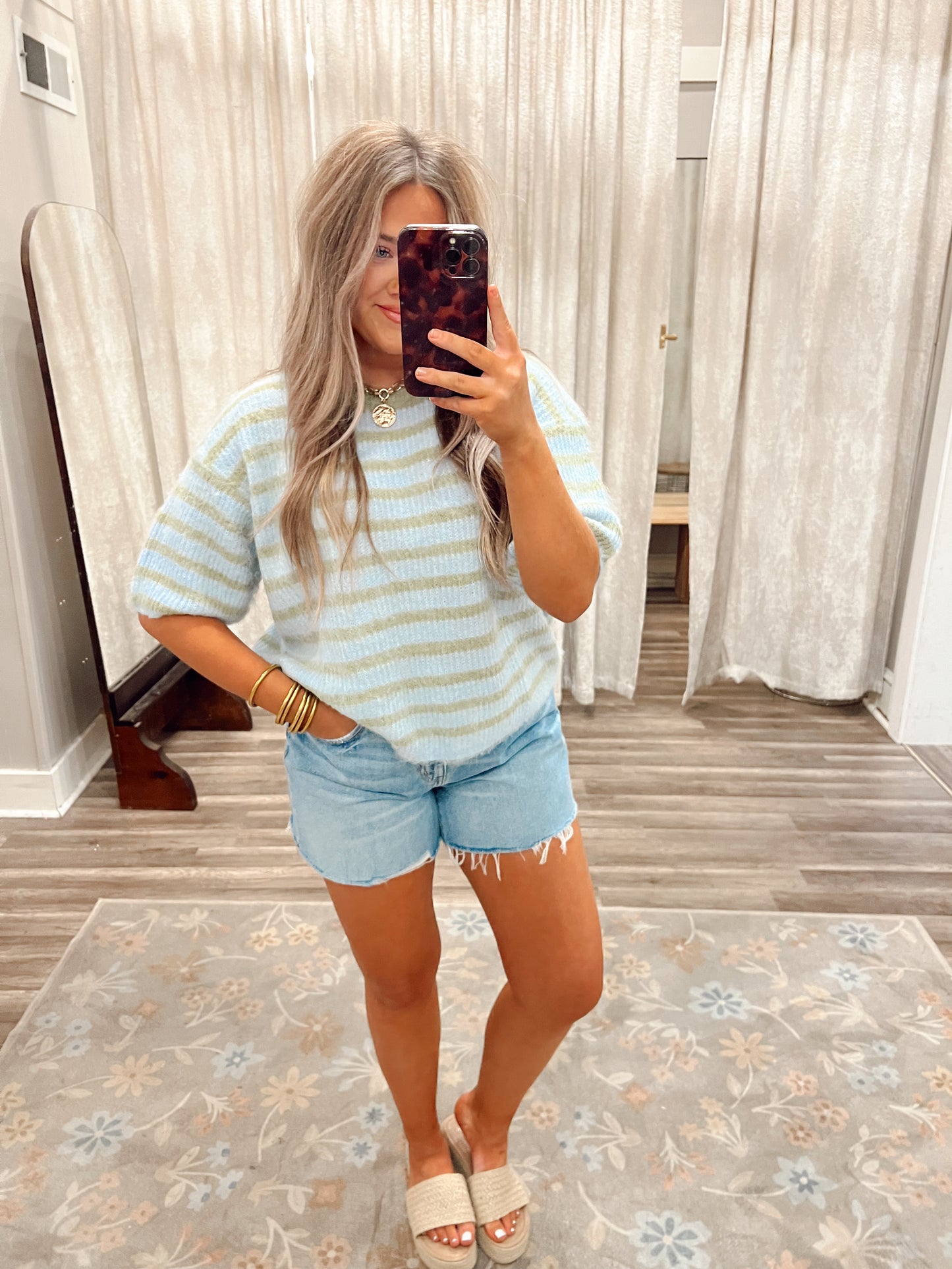 Matcha Latte Sweater Top