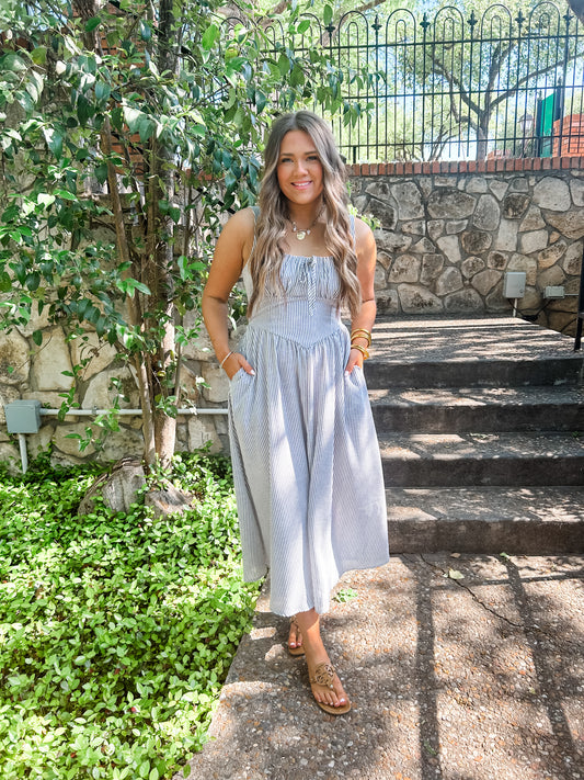 Bayside Stripe Dress