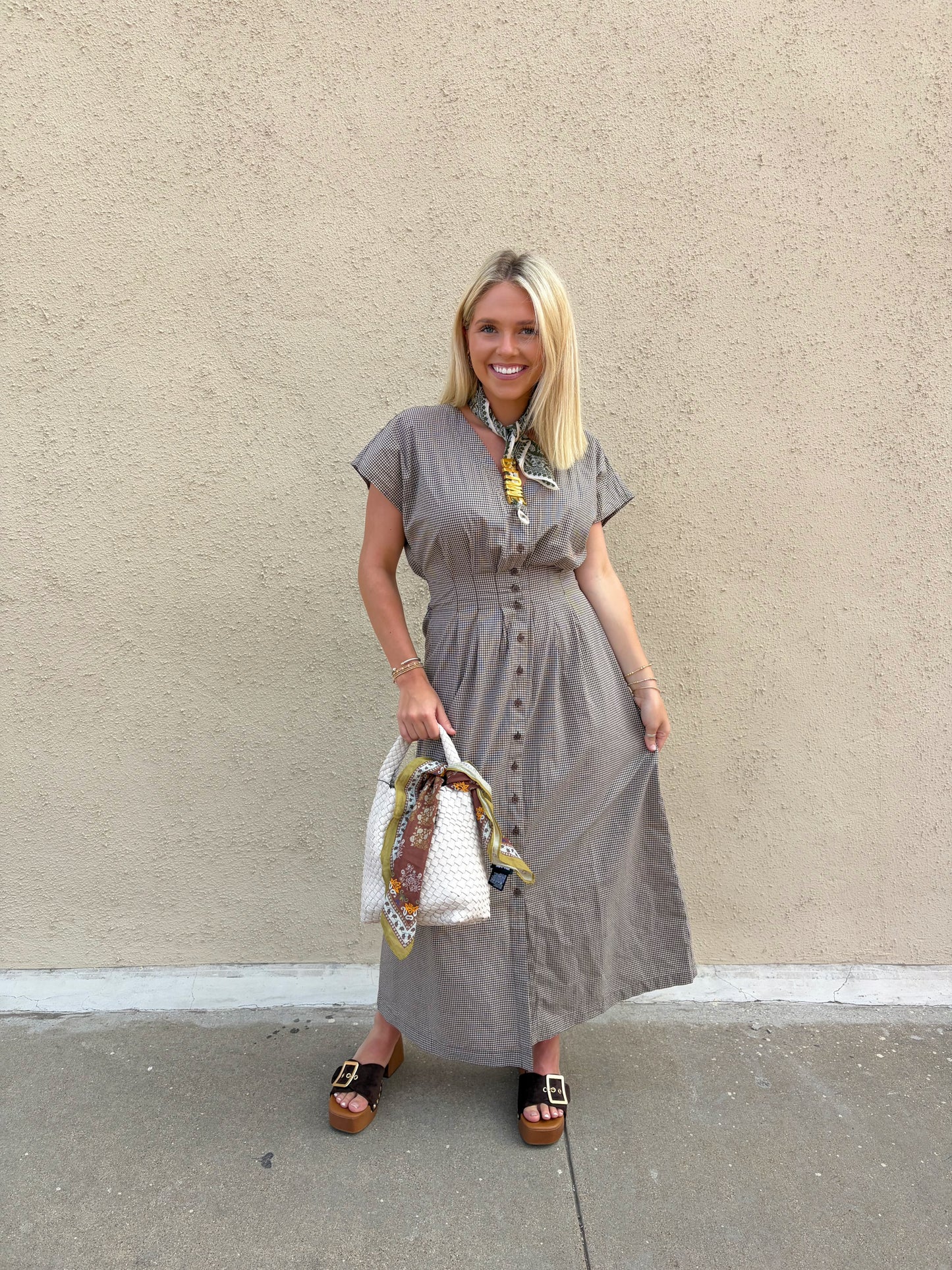 ZSUPPLY Sanna Gingham Midi