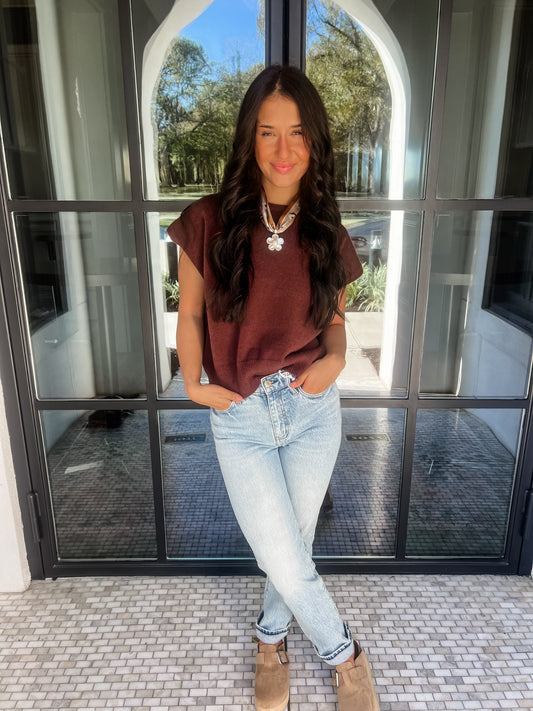 Harmony Sweater Chocolate