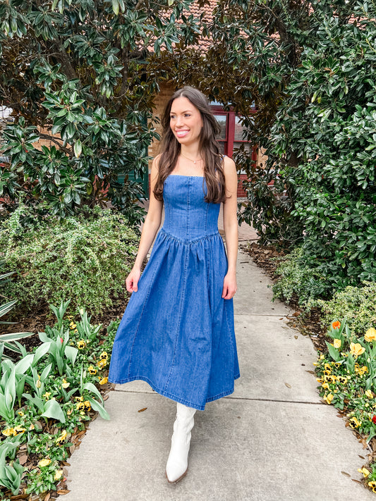 Madeline Denim Dress