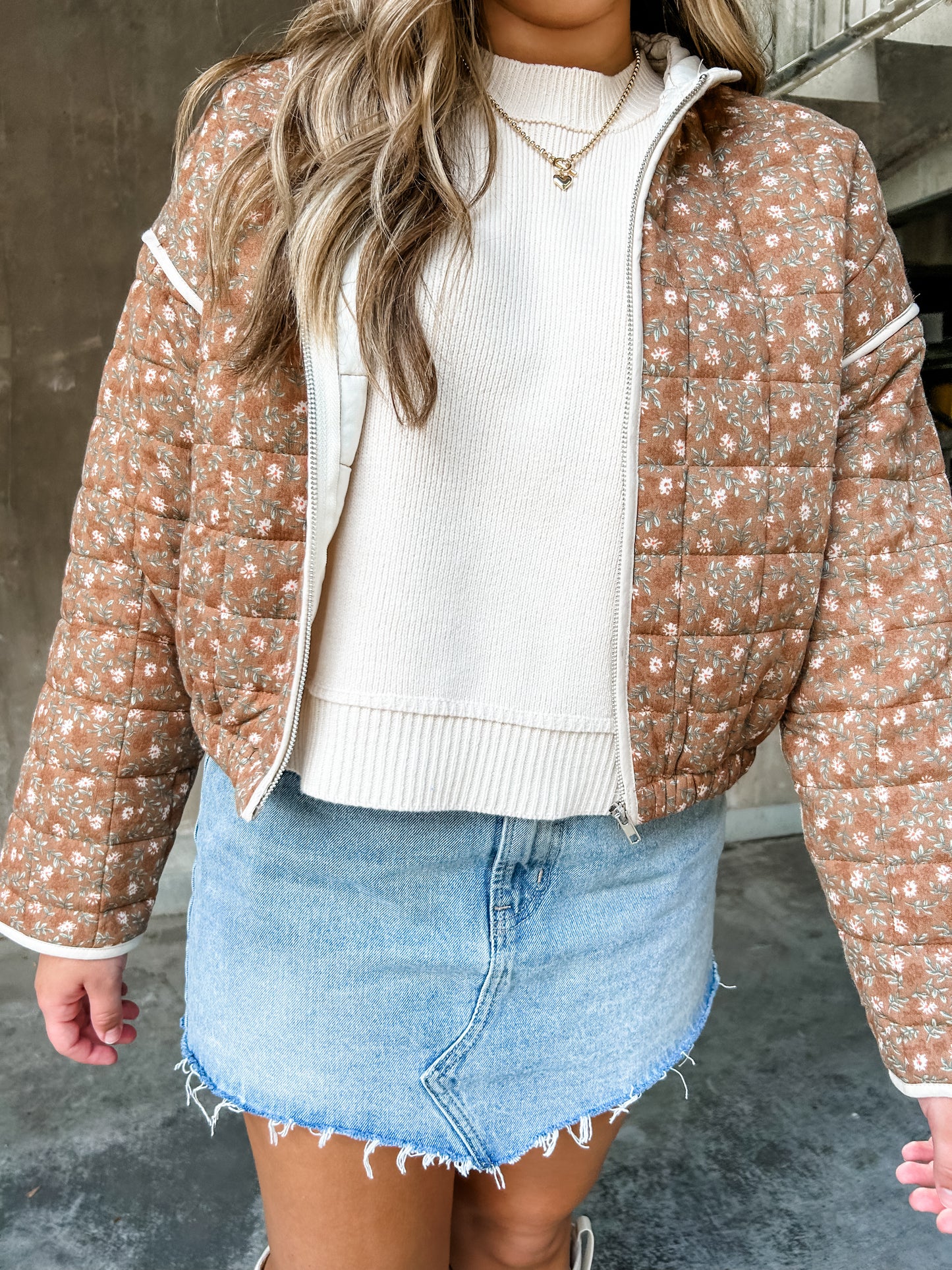 Coco Daisy Quilted Jacket