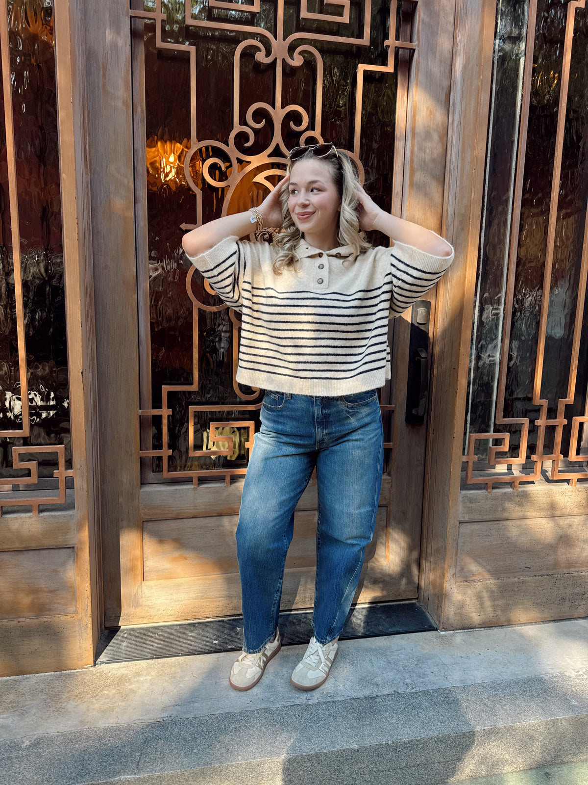 Stevie Stripe Sweater