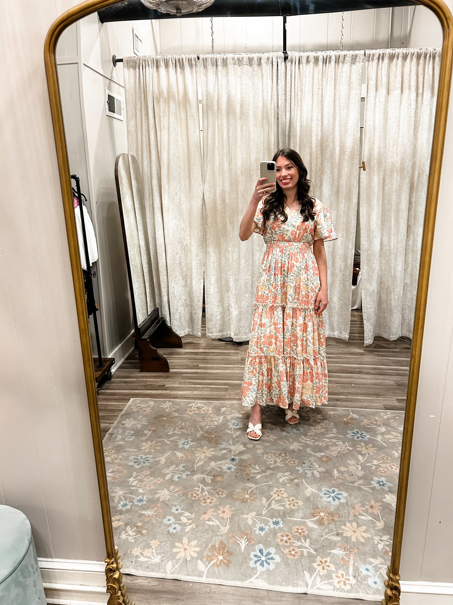 Eden In Spring Floral Dress