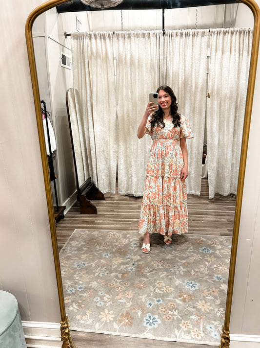 Eden In Spring Floral Dress