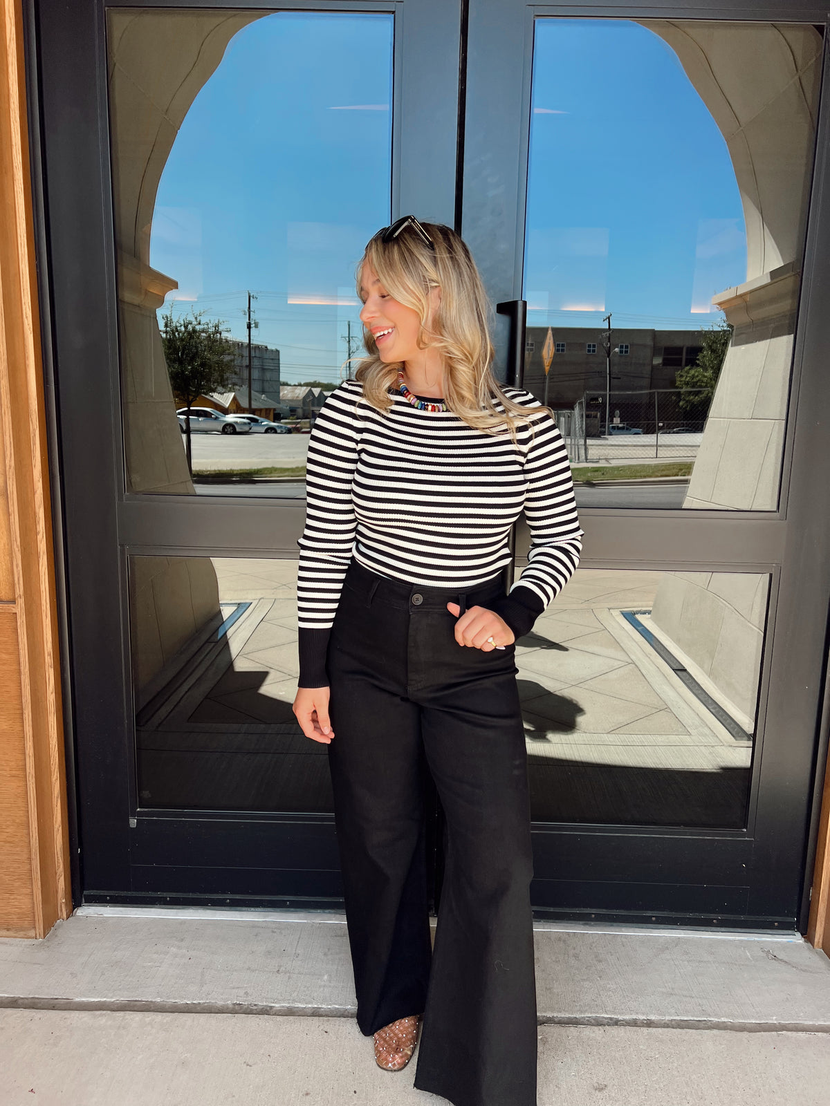 Charlie Stripe Sweater