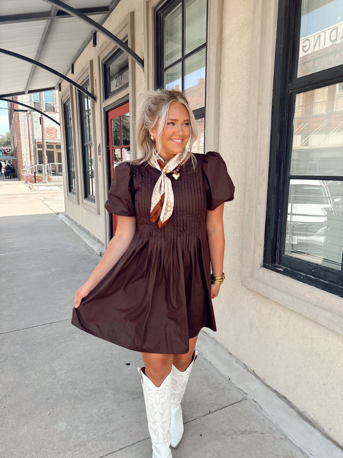 Espresso Mini Dress
