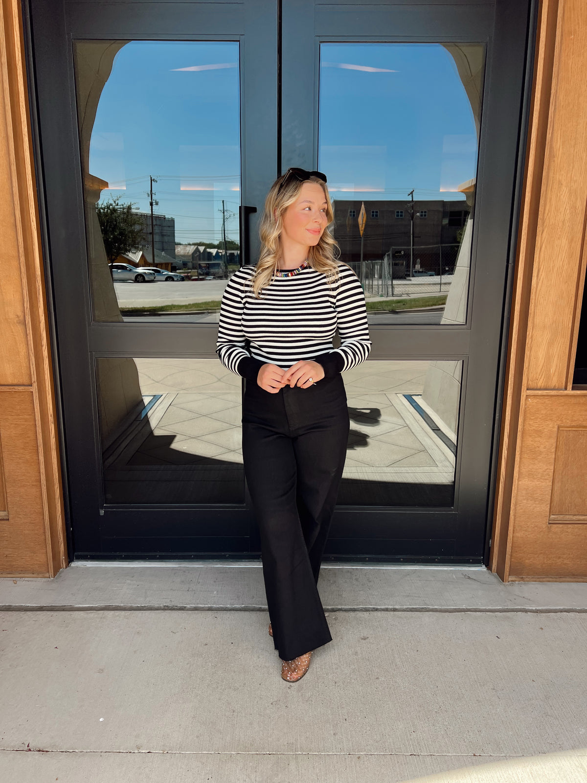 Charlie Stripe Sweater