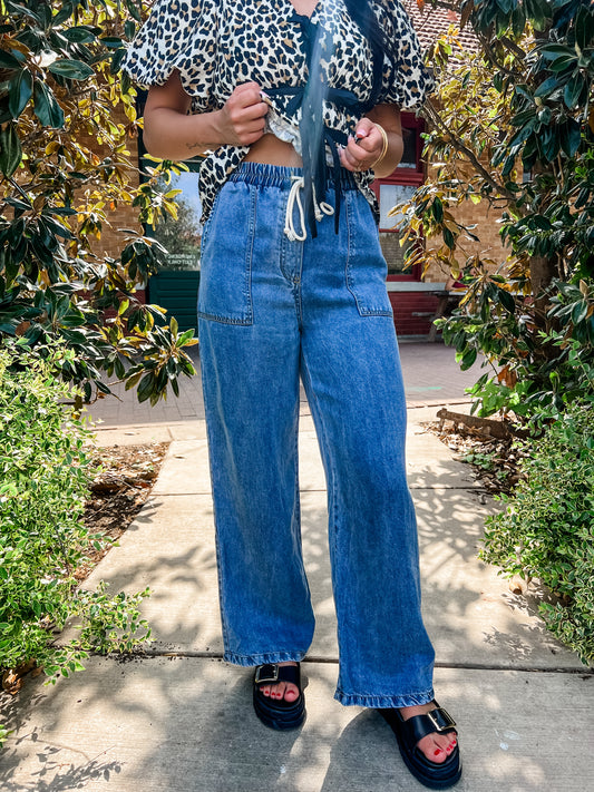 Charlie Chambray Pant