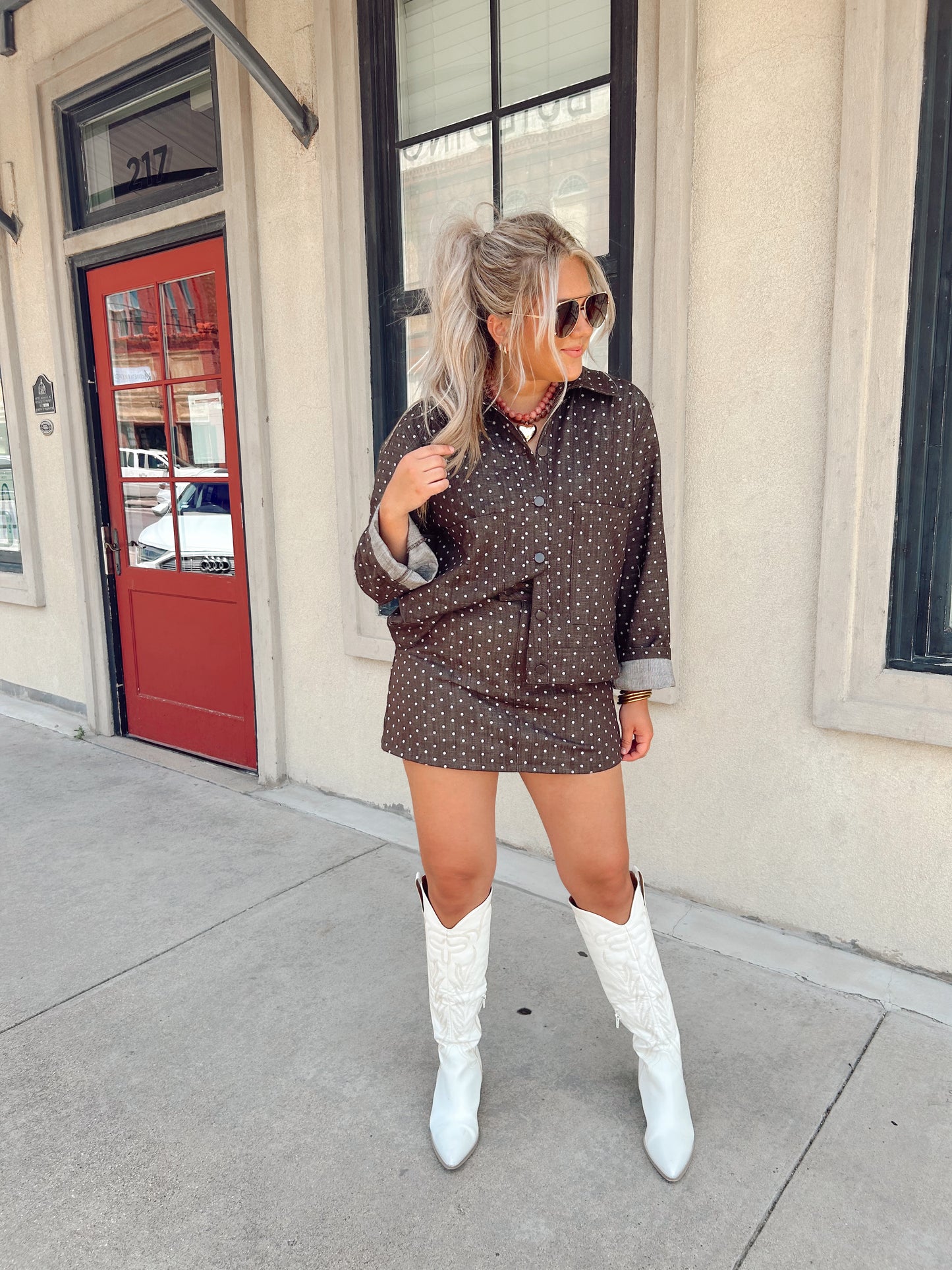 Espresso Dreams Skort