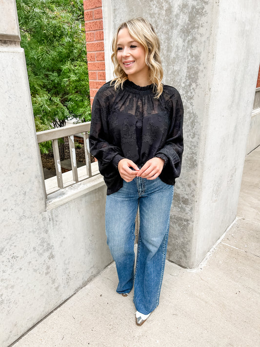 Moonlight Floral Top