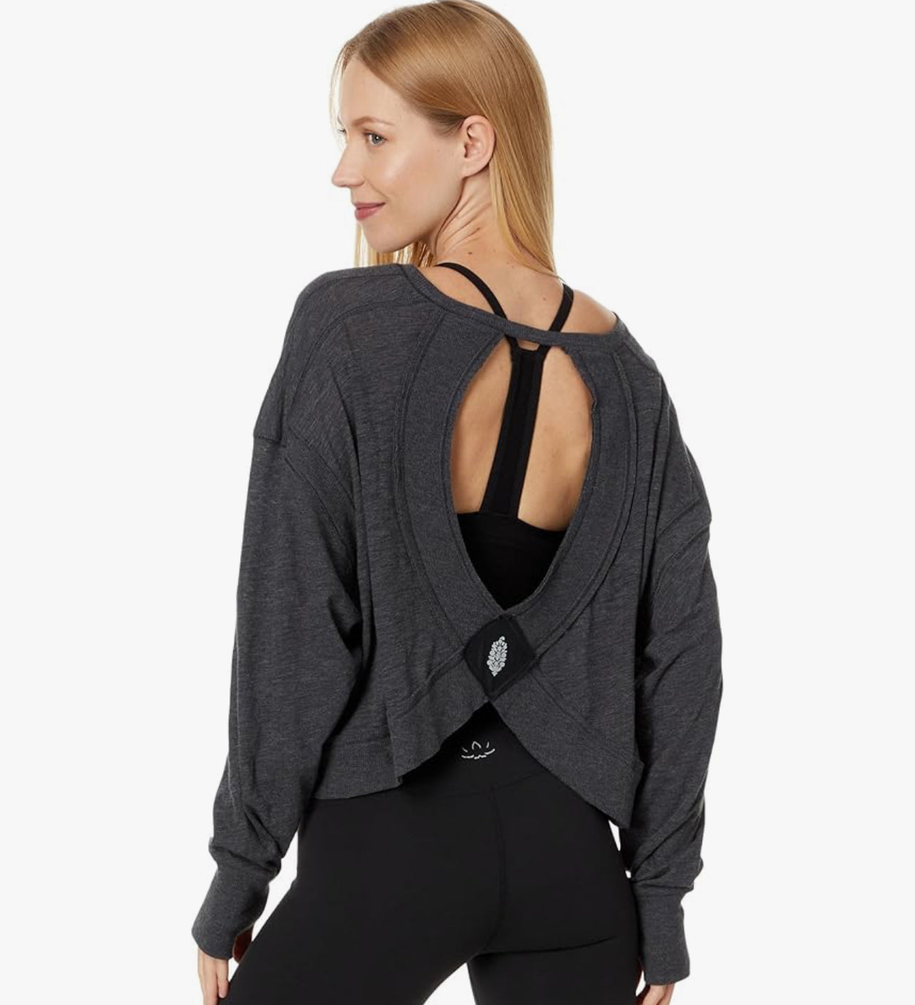 Free People My Time Layer Black