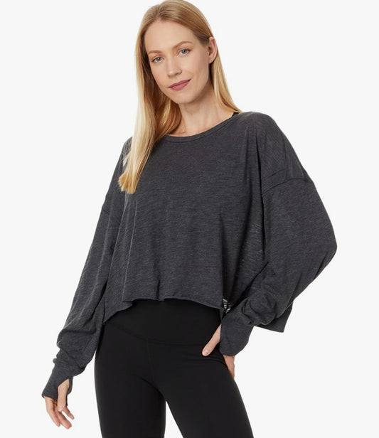 Free People My Time Layer Black