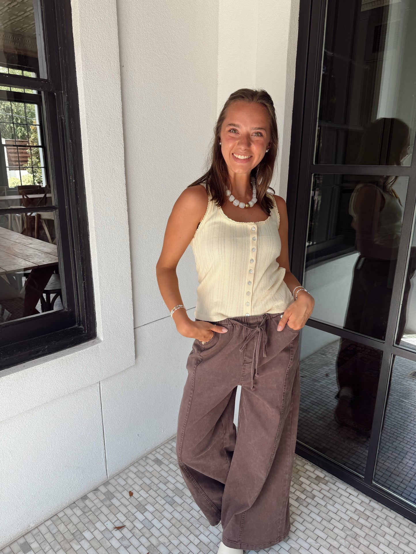 Z Supply Lainey Pointelle Tank
