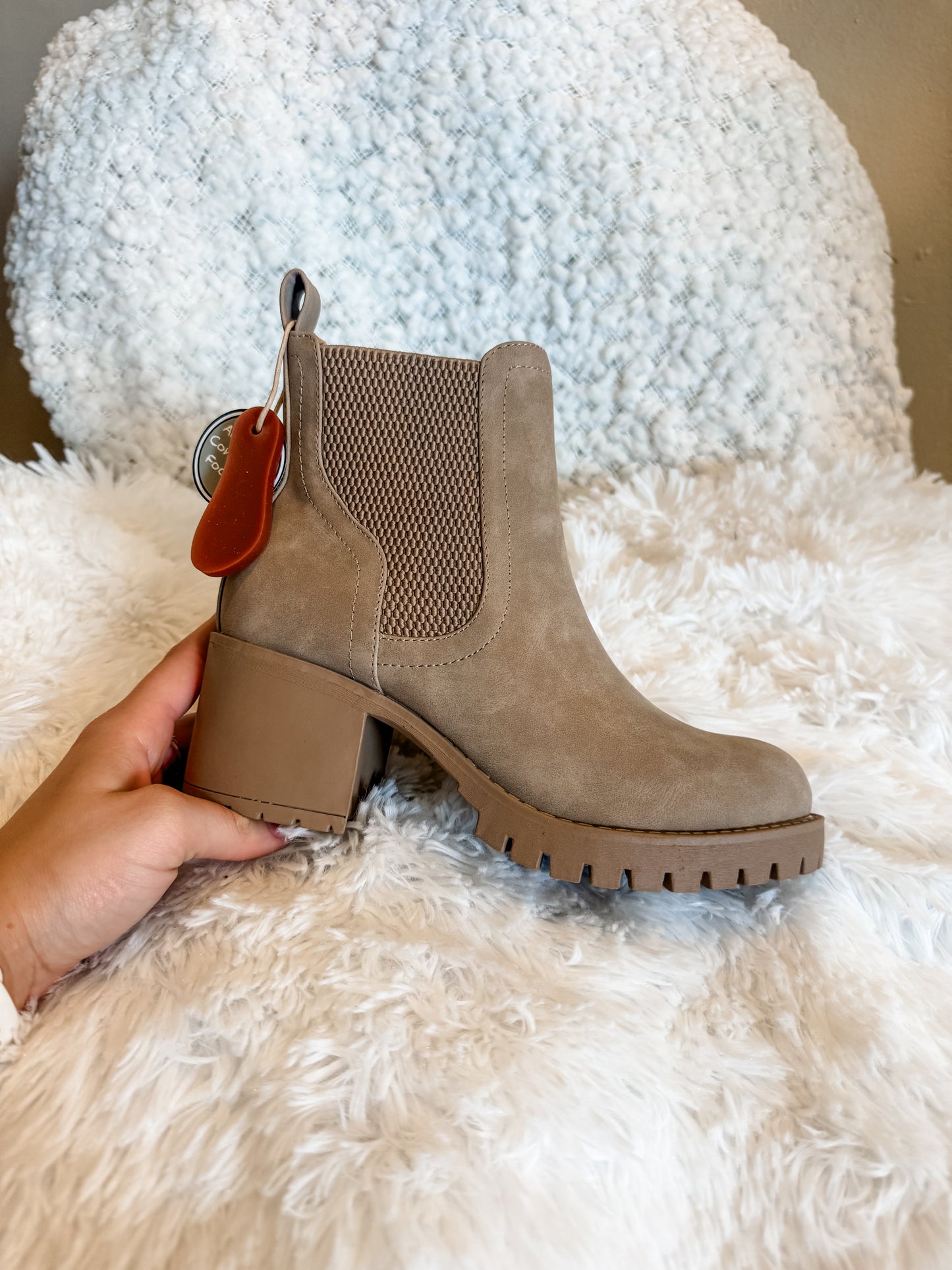 Jonna Bootie Taupe