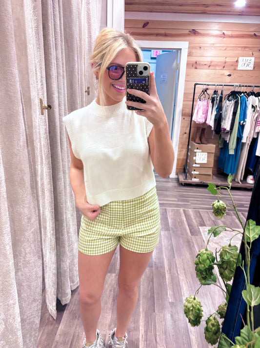 Melrose Gingham Shorts