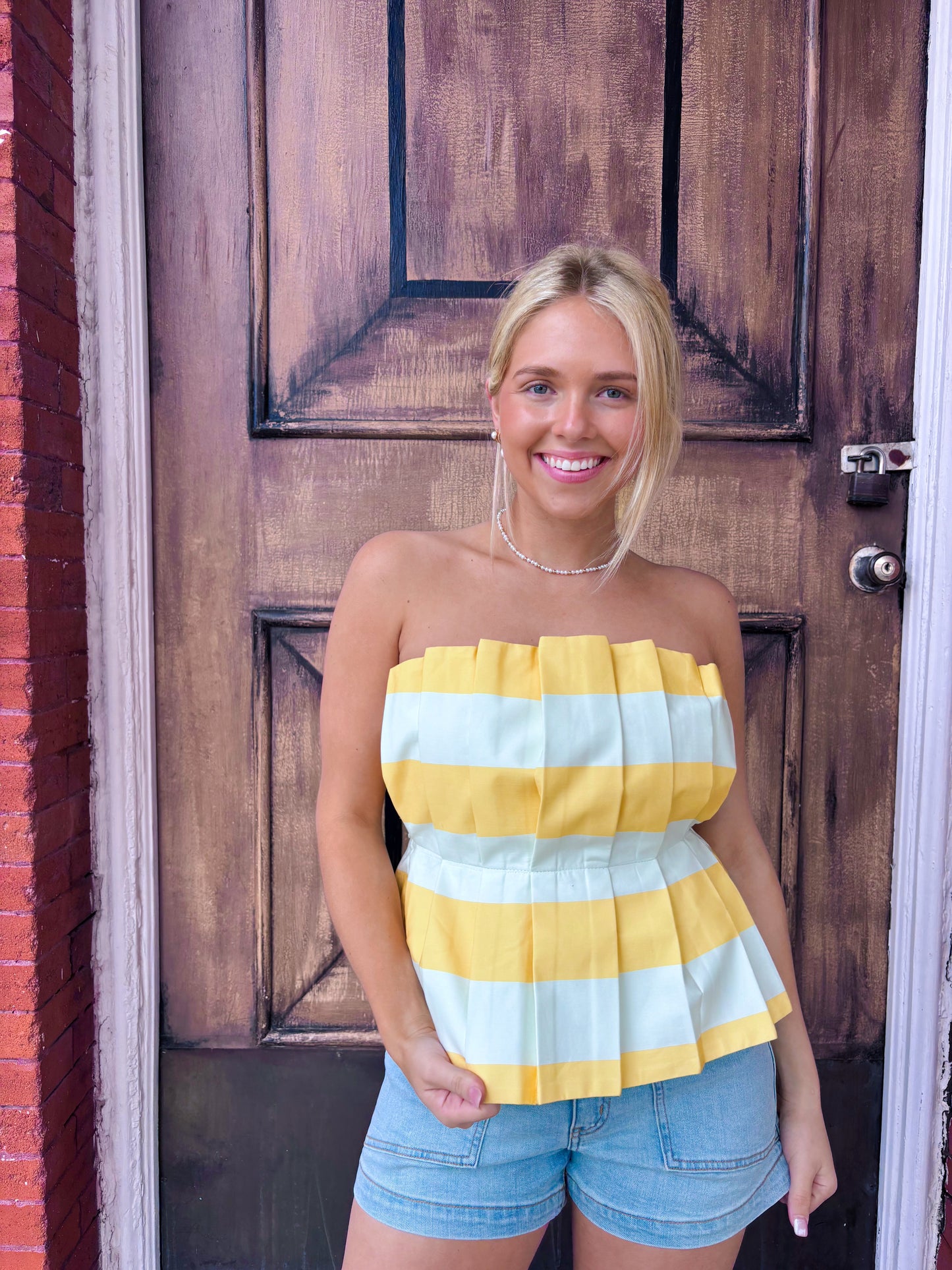 SunShine Strapless Top